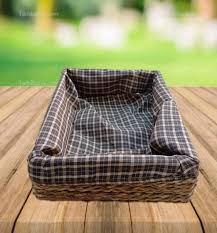 تصویر 1 از سبد حصیری پارچه ای سبک و قابل حمل راحت